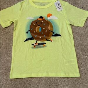The Children's Place Donut Skateboarding Graphic Tee NWT